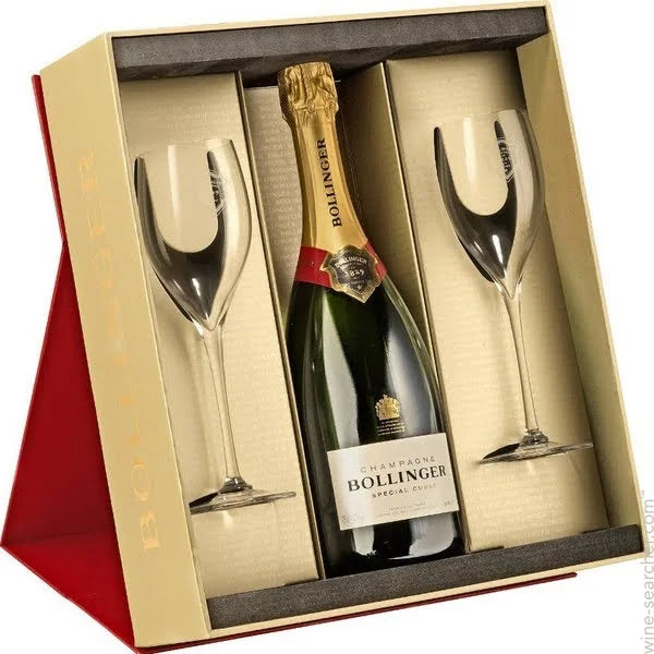 Bollinger Special Cuvee with Glasses Brut Champagne