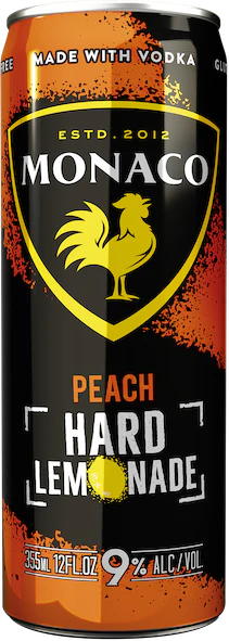 Monaco Hard Peach Lemonade Cocktail