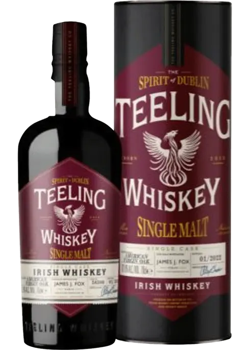 Teeling Ruby Port Cask Single Cask Single Malt Irish Whiskey California Exclusive [Limit 1]