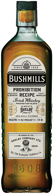Bushmills Peaky Blinders Prohibition Recipe Irish Whiskey