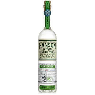 Hanson of Sonoma Cucumber Organic Vodka Sonoma County