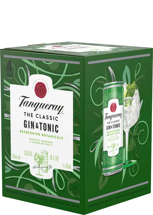 Tanqueray London Dry Gin & Tonic
