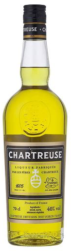 Chartreuse Jaune Yellow Liqueur France 86 proof  [ Limit 1 ]