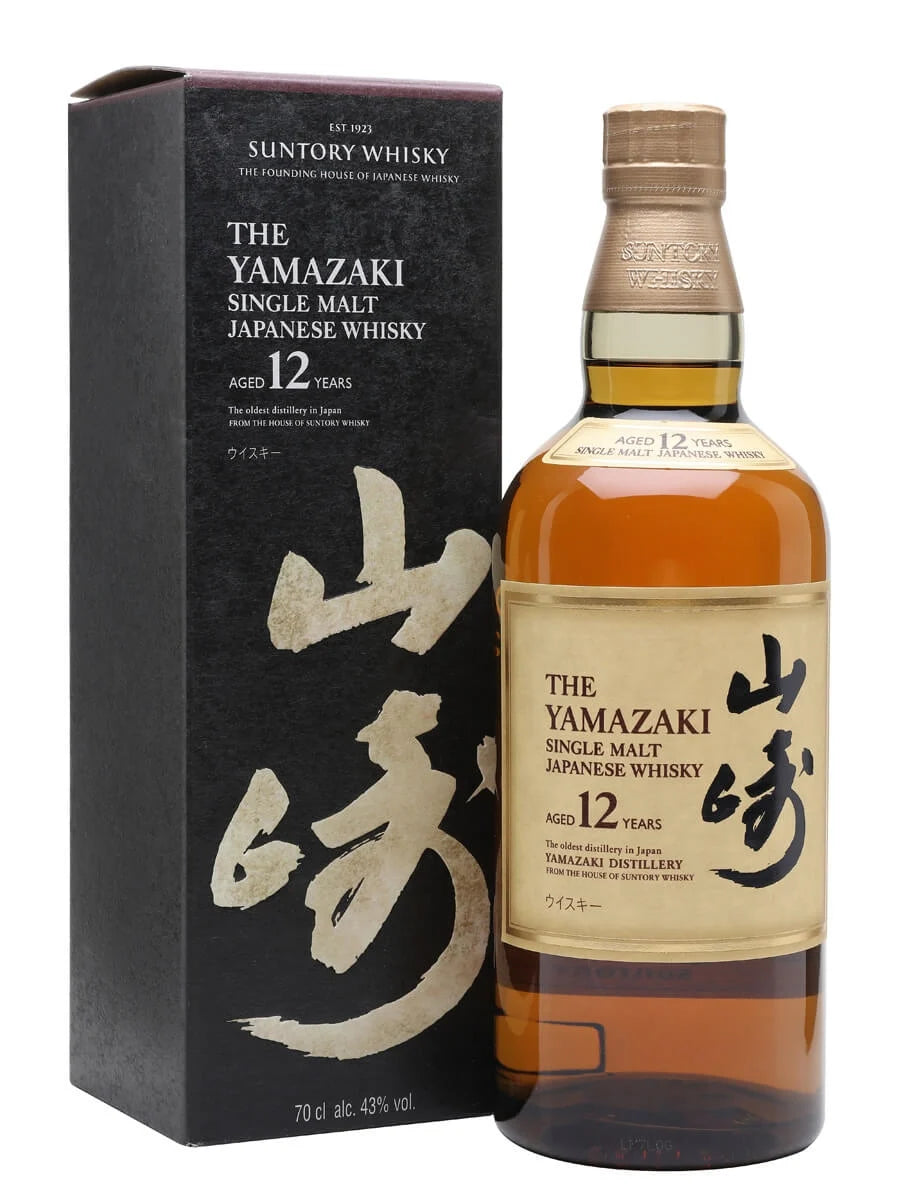 The Yamazaki 12 Year Japanese Single Malt Whisky [Limit 2]