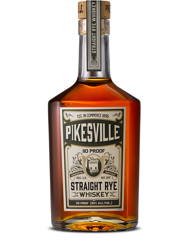 Pikesville 110 Proof Straight Rye Whiskey Kentucky