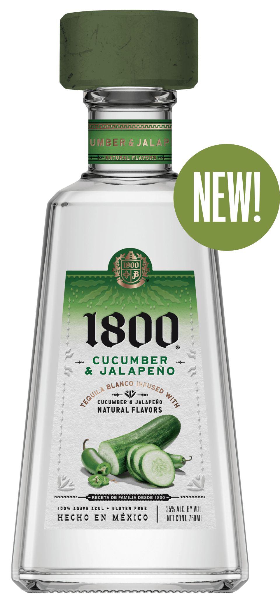 1800 Tequila Cucumber & Jalapeno