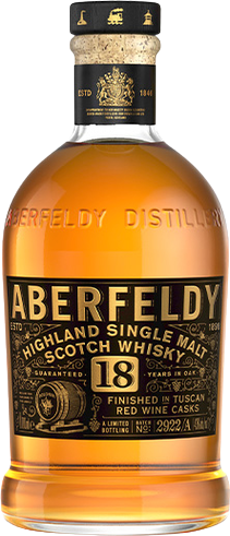 Aberfeldy Limited Release 18 Year Old Single Malt Scotch Whisky Highlands