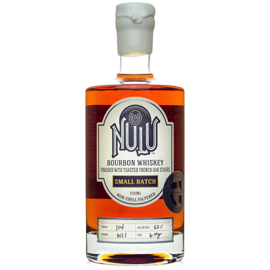 Nulu Small Batch Toasted French Oak Bourbon Whiskey West Coast 1