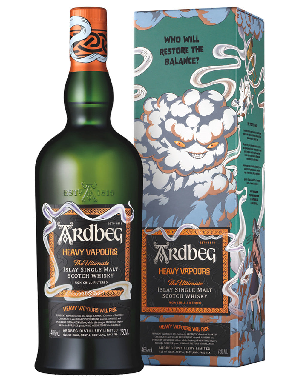 Ardbeg 'Heavy Vapours' Single Malt Scotch Whisky Islay