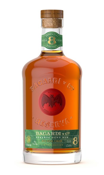 Bacardi Reserva Ocho Rum Rye Cask Finish