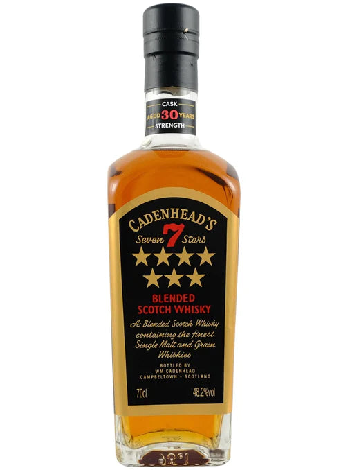 Cadenhead's Seven Stars 30 Year Old Blended Scotch Whisky Campbeltown