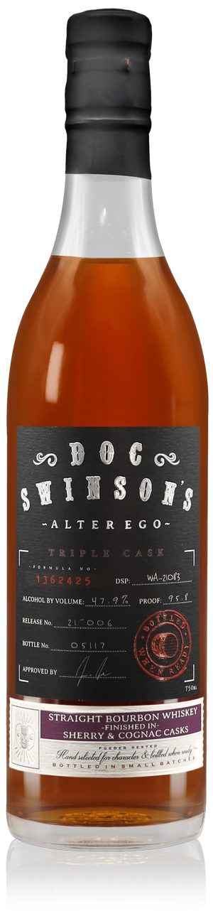 Doc Swinson's Alter Ego Triple Cask Straight Bourbon Whiskey