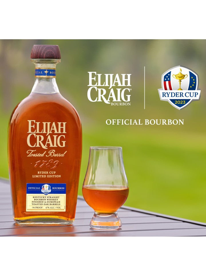 Elijah Craig 'Ryder Cup' Toasted Barrel Straight Bourbon Whisky [Limit 1]