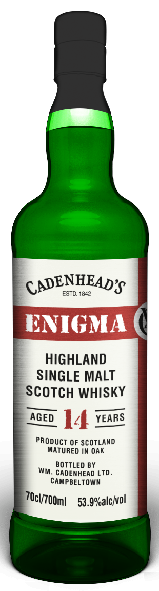 Cadenhead's Enigma 14 Year Old Peated Single Malt Scotch Whisky