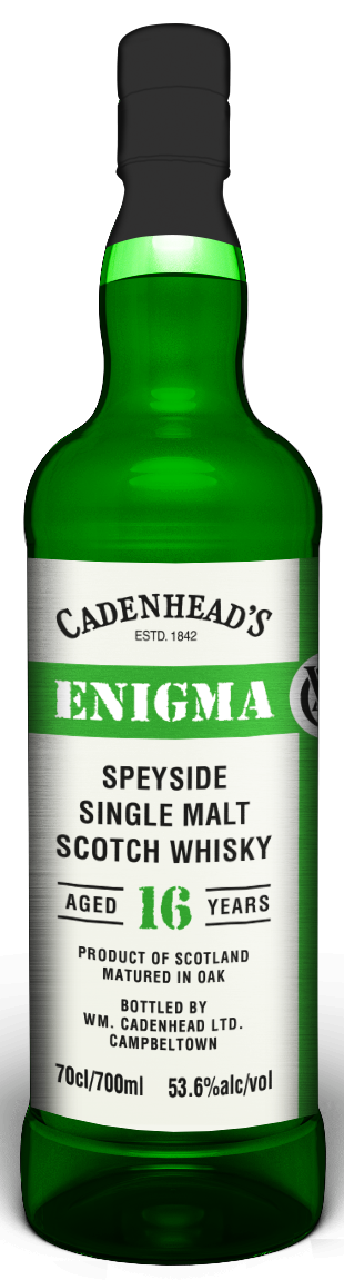 Cadenhead's Enigma 16 Year Old Single Malt Scotch Whisky Speyside