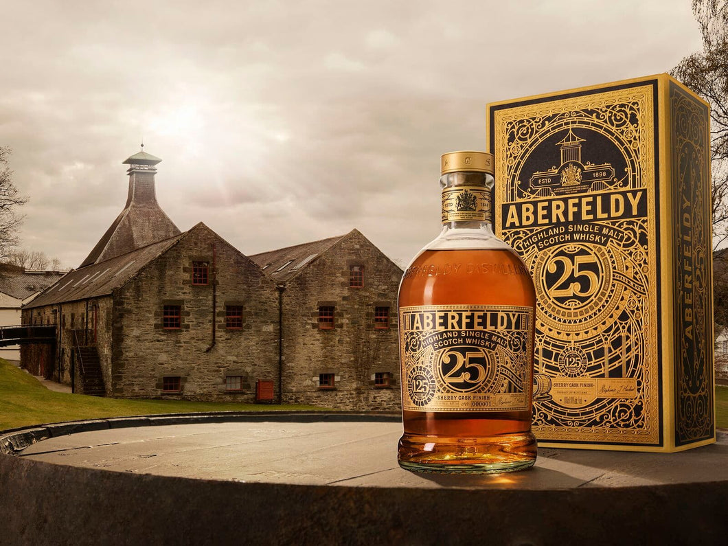 Aberfeldy 125th Anniversary Limited Edition 25 Year Old Single Malt Scotch Whisky