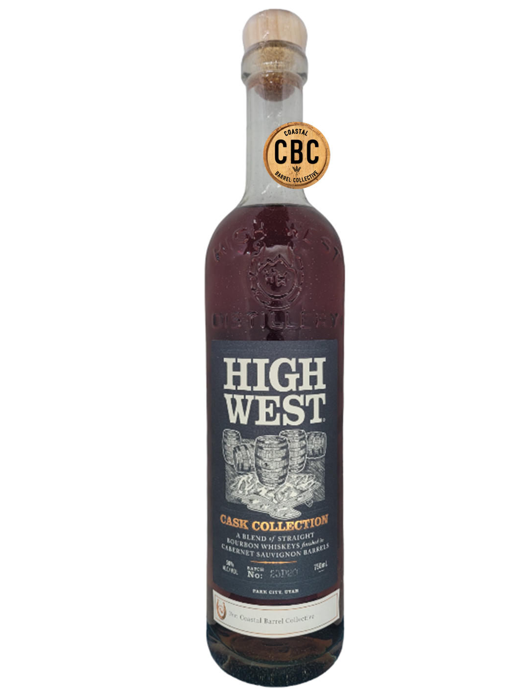 High West Distillery Private Select Straight Bourbon Whiskey Cabernet Finish