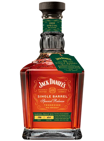 Jack Daniel's 'Single Barrel' Special Release Barrel Proof Rye Tennessee Whiskey
