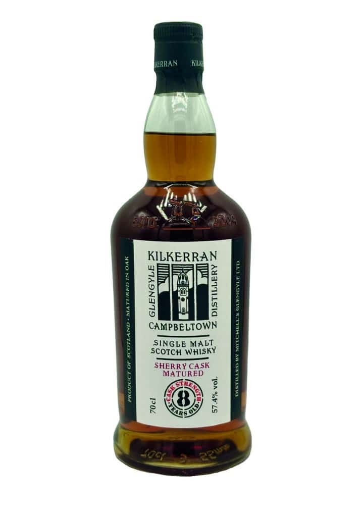 Glengyle Distillery Kilkerran Cask Strength 8 Year Old Single Malt Scotch Whisky