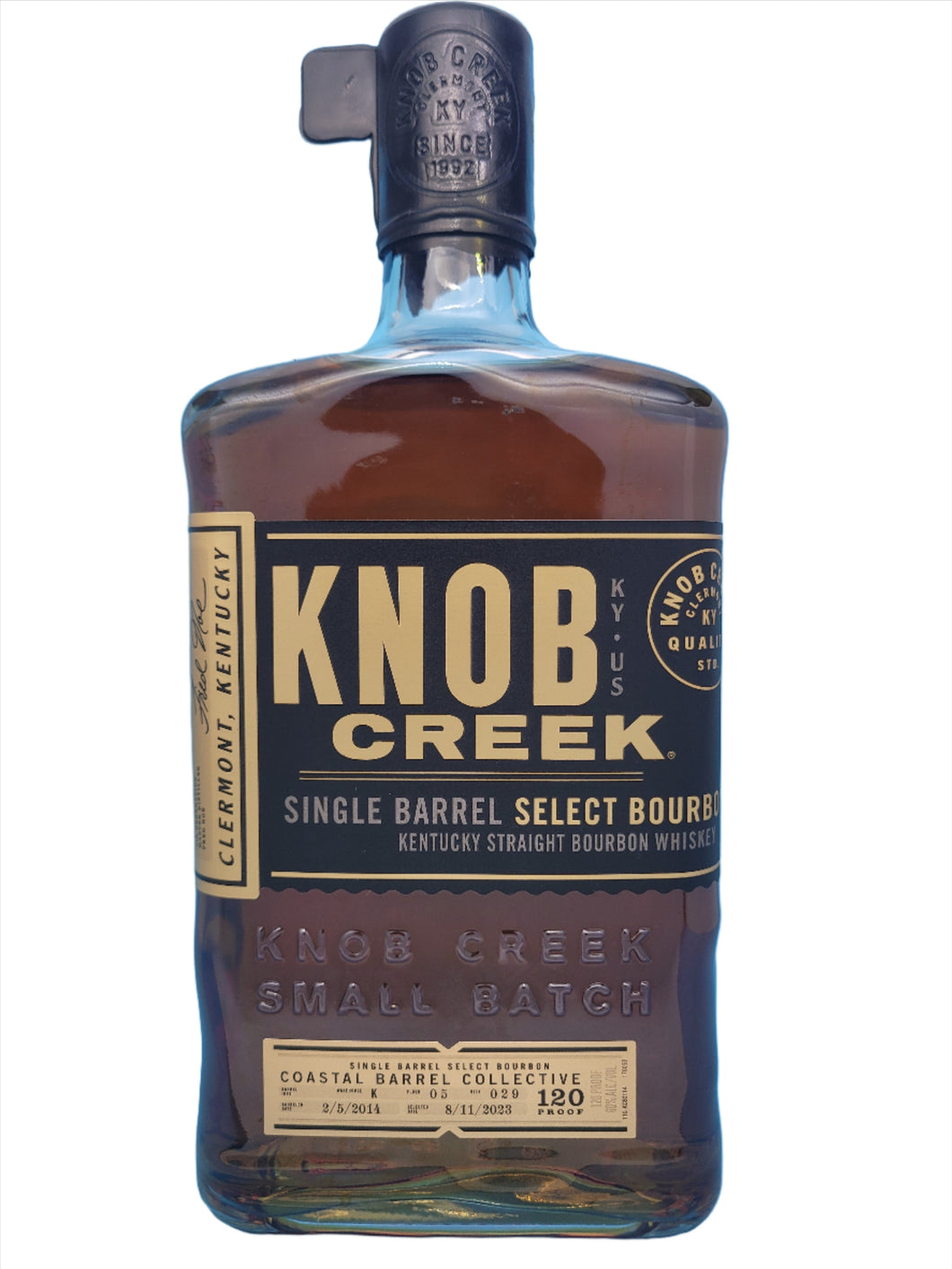 Knob Creek Single Barrel Select Straight Bourbon Whiskey
