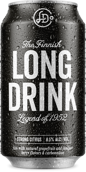 The Long Drink Co. 'The Finnish Long Drink Strong' Cocktail Finland 6pk
