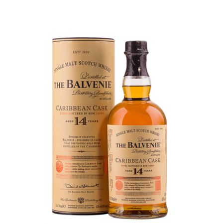 The Balvenie Caribbean Cask 14 Year Old Single Malt Scotch Whisky Speyside