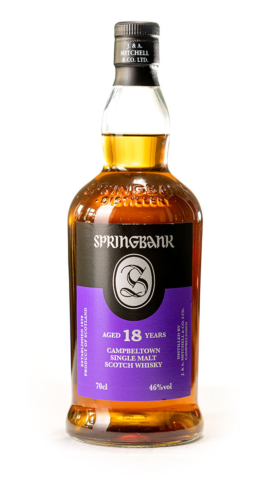 Springbank 18 Year Old Single Malt Scotch Whisky Campbeltown [Limit 1]