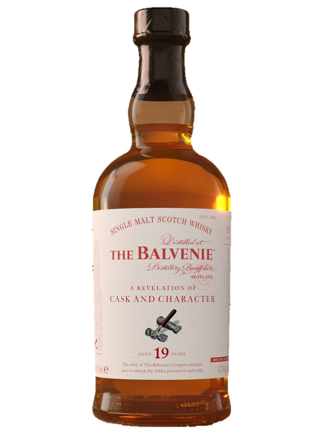 The Balvenie 'A Revelation of Cask and Character' 19 Year Old Single Malt Scotch Whisky Speyside