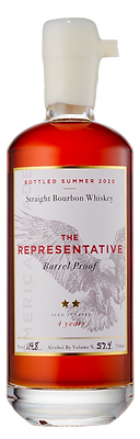 Proof and Wood 'The Representative' Barrel Proof 4 Year Old Straight Bourbon Whiskey