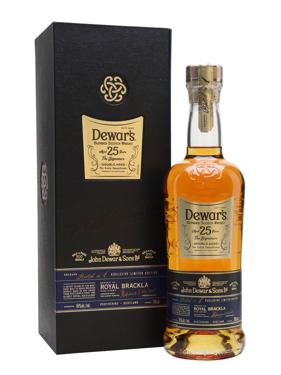 Dewar's The Signature 25 Year Old Blended Scotch Whisky