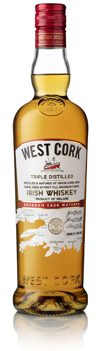 West Cork Distillers West Cork Bourbon Cask Blended Irish Whiskey