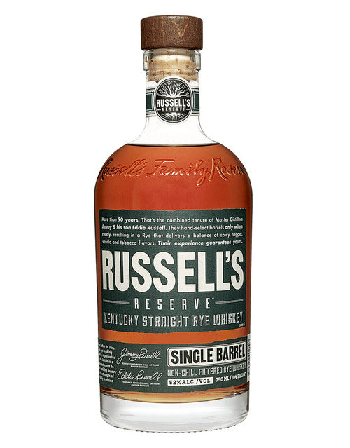 Wild Turkey Russell's Reserve Single Barrel Kentucky Straight Rye Whiskey