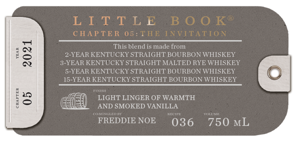 Booker's Little Book Bourbon [Limit 1 per Chapter]