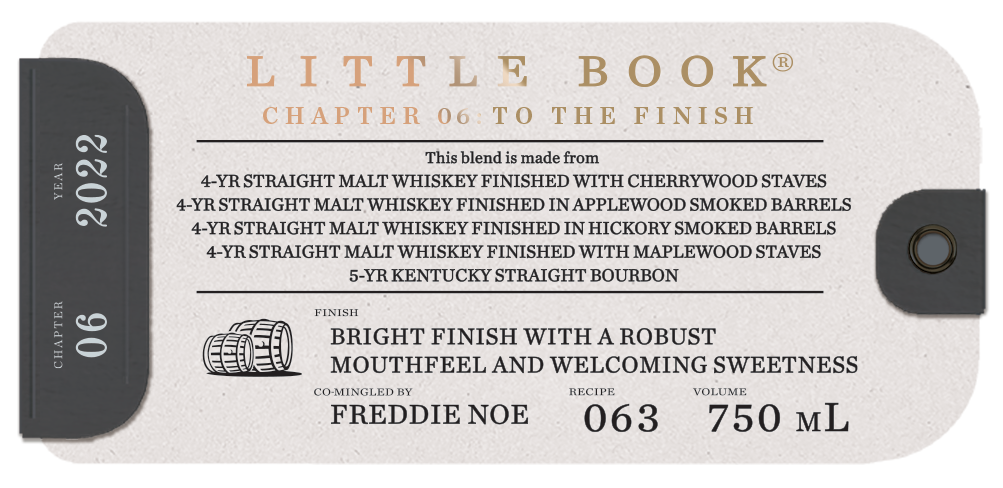 Booker's Little Book Bourbon [Limit 1 per Chapter]