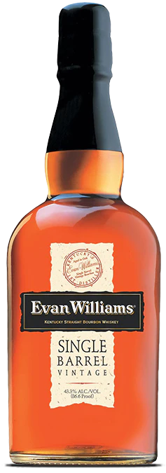 Evan Williams Single Barrel Vintage Straight Bourbon Whiskey Kentucky 2011 [Limit 1]