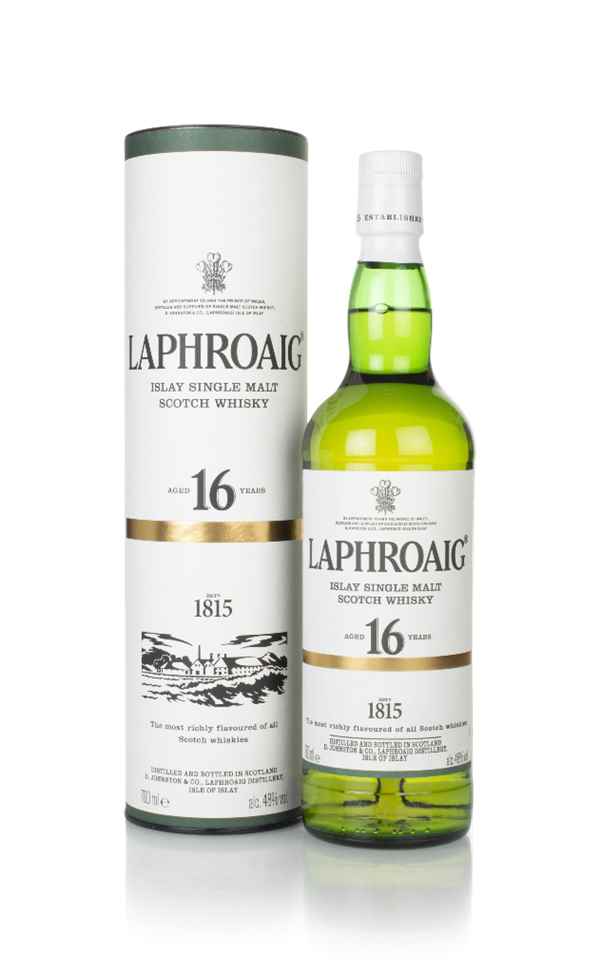 Laphroaig 16 Year Old Single Malt Scotch Whisky Islay