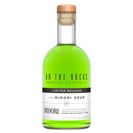 On The Rocks Premium Cocktails Midori Sour Limited Release
