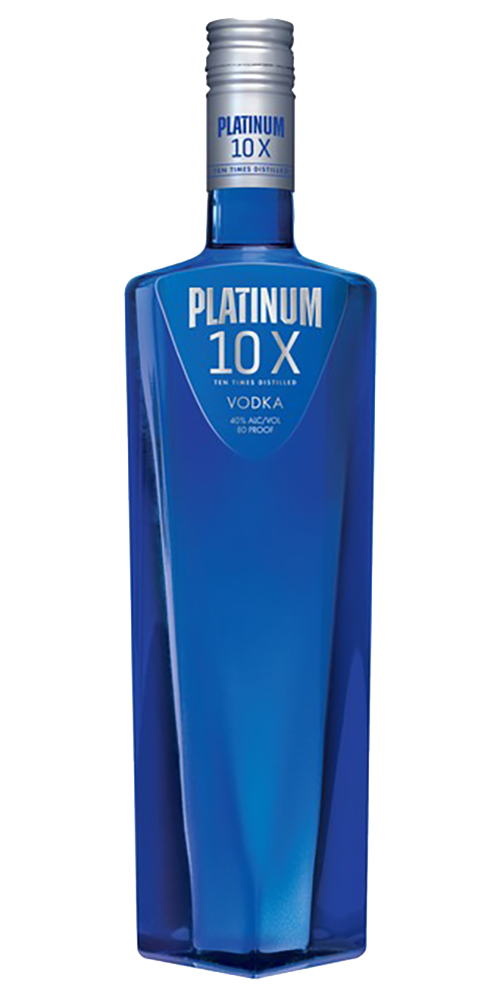 Platinum 10x Ten Times Distilled Vodka