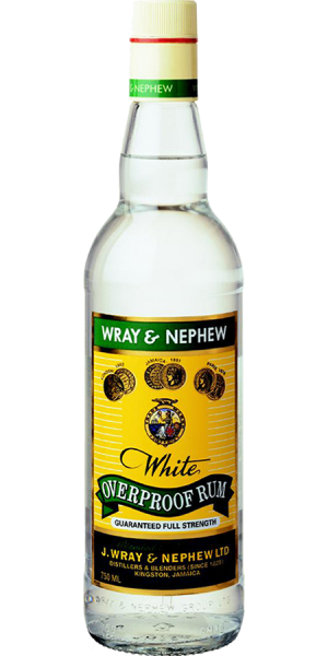 J. Wray & Nephew White Overproof Rum Jamaica