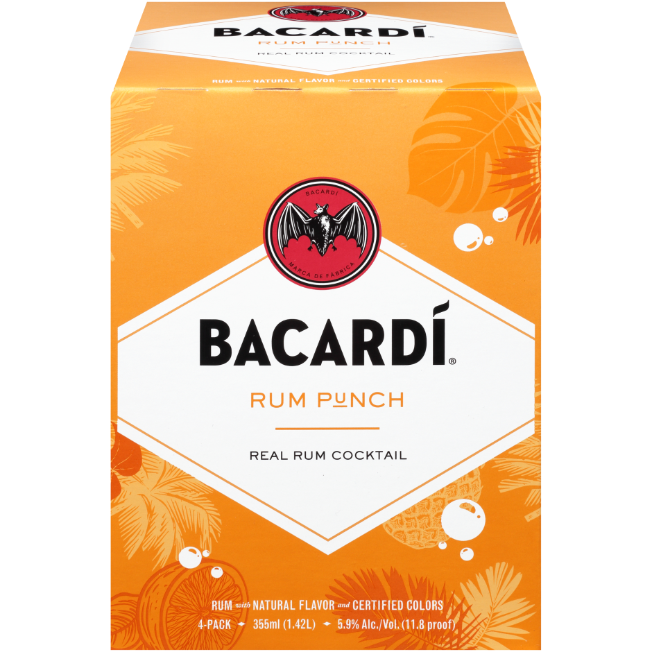 Bacardi Rum Punch Ready To Drink