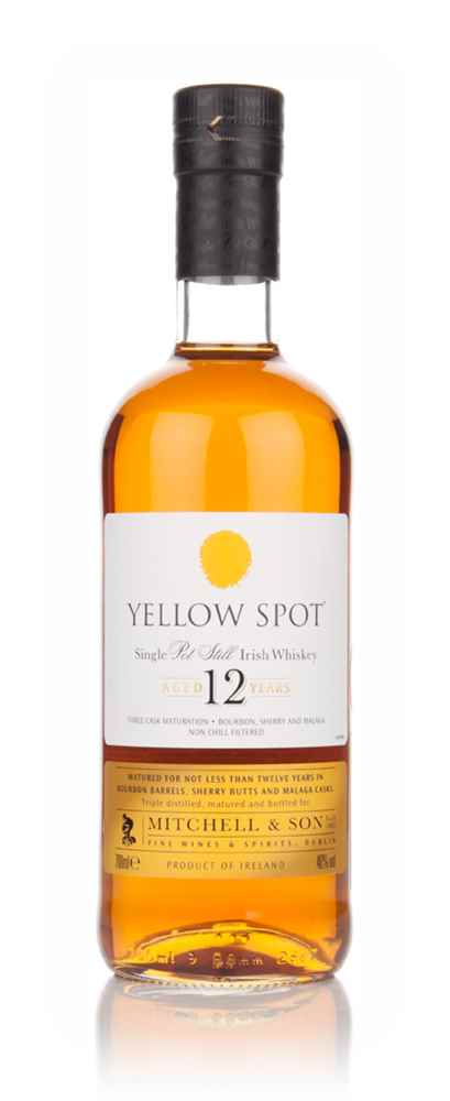 Yellow Spot 12 Year Old Irish Single Pot Still Whiskey