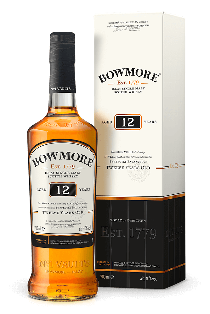 Bowmore Islay 12 Year Single Malt Scotch