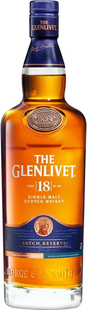 Glenlivet 18 Years Old Single Malt Scotch Whisky Speyside