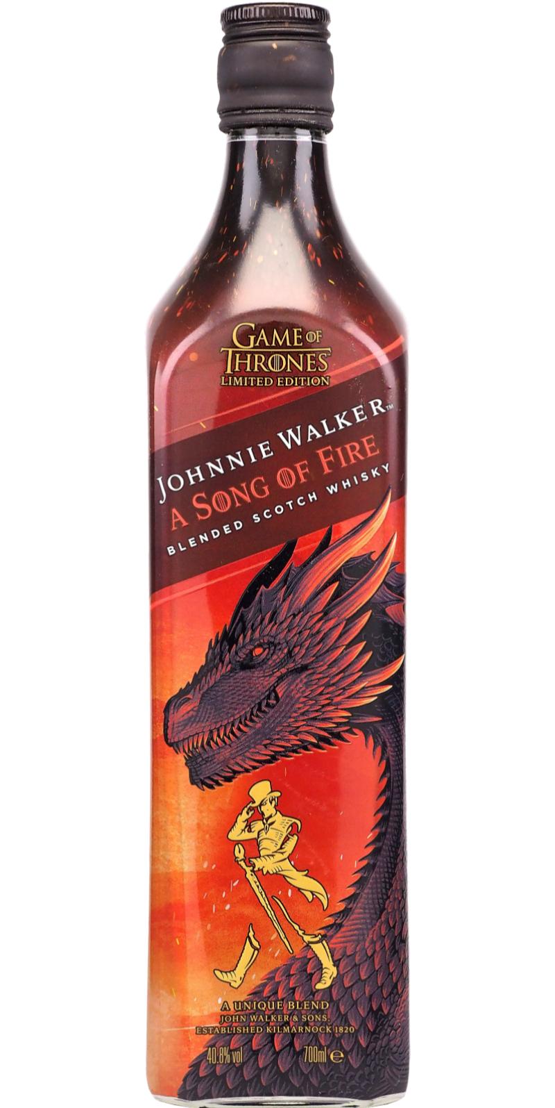 Johnnie Walker A song of Fire Blended Scotch Whisky