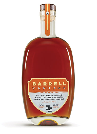 Barrell Vantage Cask Strength Bourbon Whiskey Kentucky
