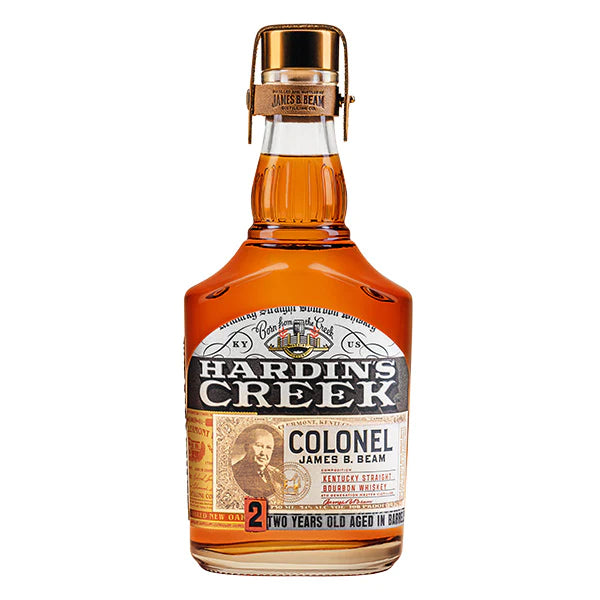 Hardin's Creek Colonel James B. Beam 2 Year Old Kentucky Straight Bourbon Whiskey