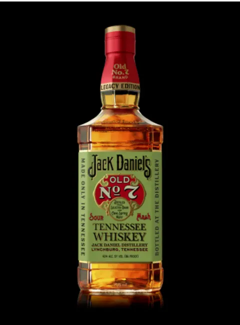 Jack Daniel's Legacy Edition Old No.7 Brand Sour Mash Whiskey Tennessee