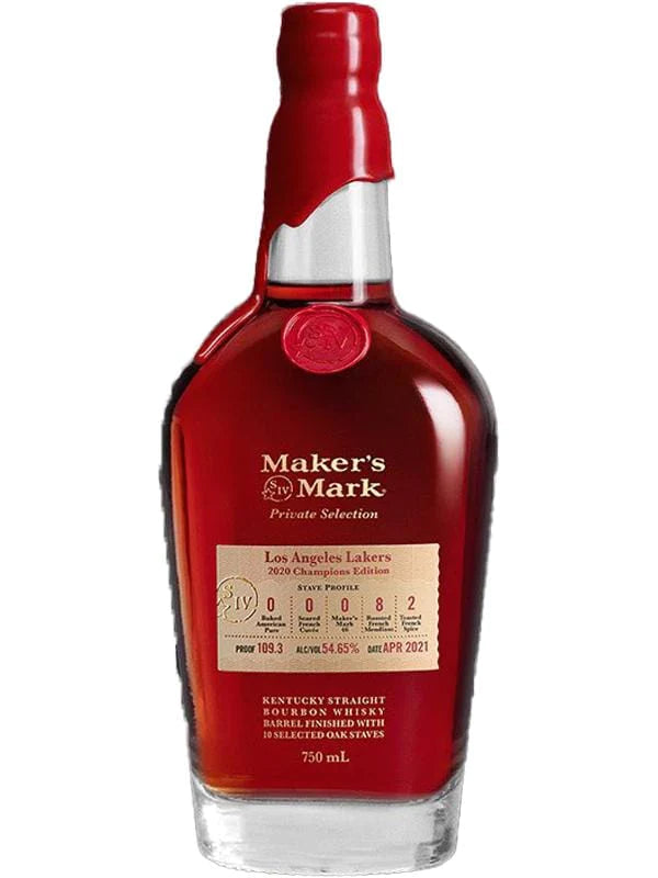 Maker's Mark 'Los Angeles Lakers Champions Edition' Kentucky Straight Bourbon Whisky