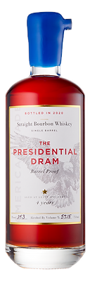Proof and Wood 'The Presidential Dram' Straight Bourbon Whiskey