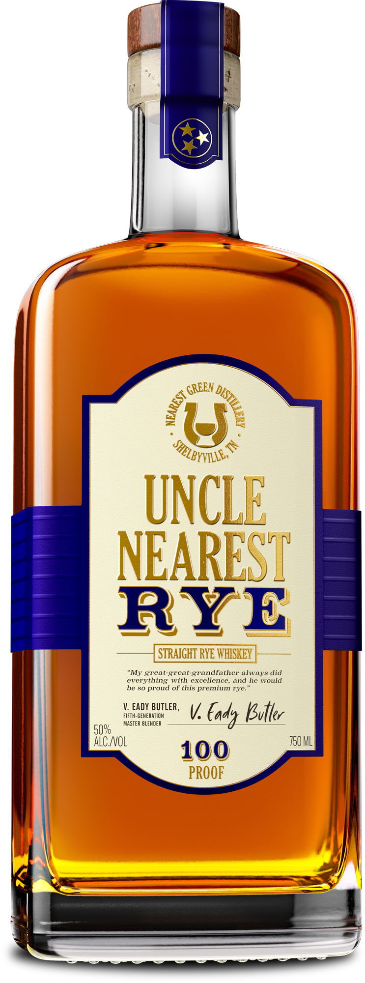 Uncle Nearest Straight Rye Whiskey Tennessee